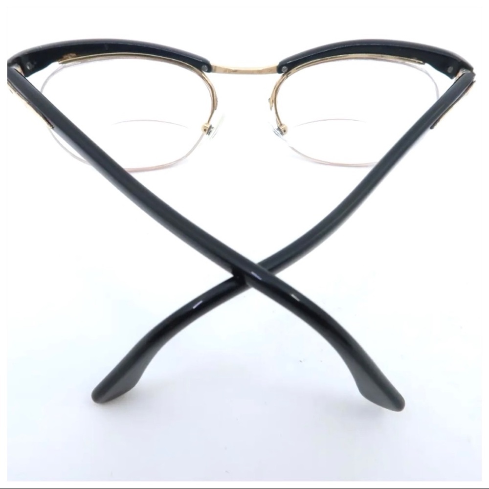 Vintage 1960s Gold Filled Essel Eyeglasses/ Frames, Nylor Supra, France View 4